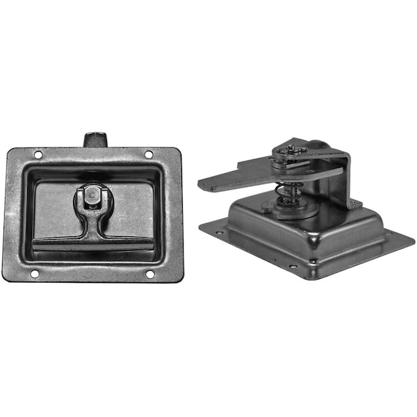 Eberhard Manufacturing Co Adjustable Latch Ss EMC 68000 SS RH Zoro